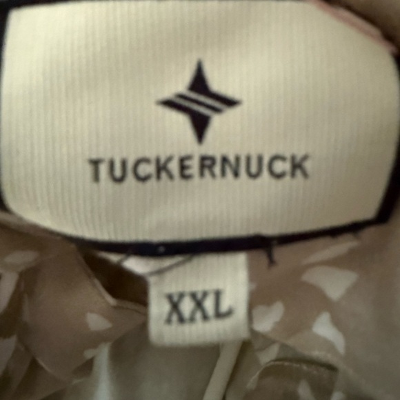 Tuckernuck Tan and Cream Blouse - Picture 3 of 3